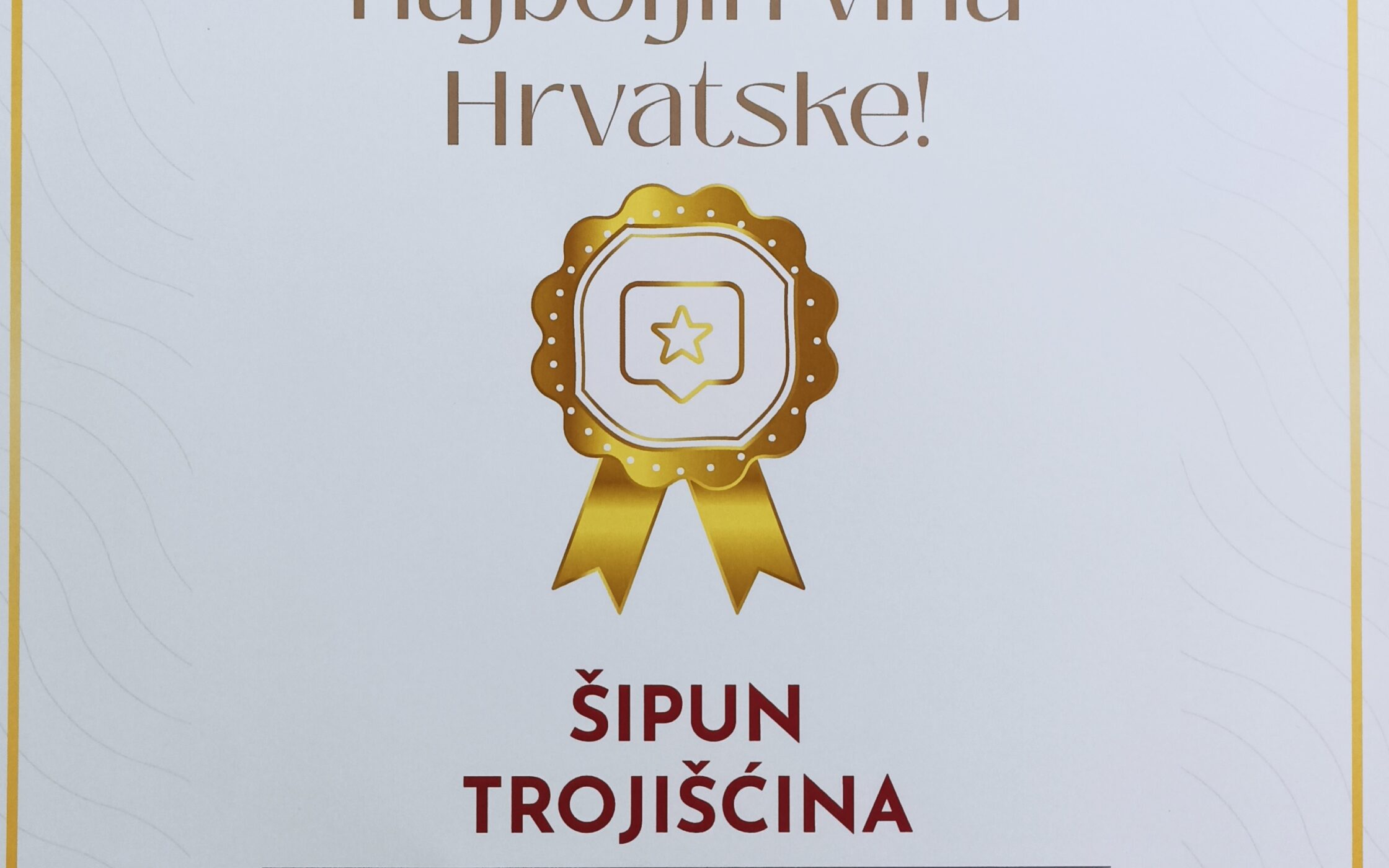 TROJIŠĆINA IZBOR ČITATELJA – VINSKI KLUB